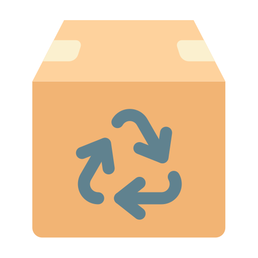recycling doos Generic Flat icoon