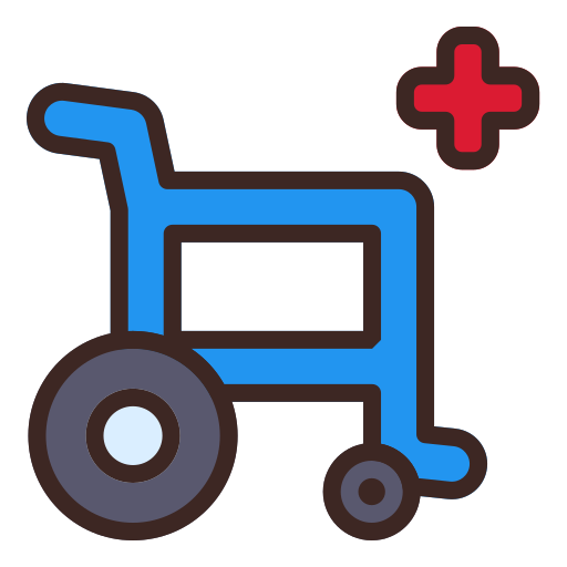 Wheelchair Generic Outline Color icon