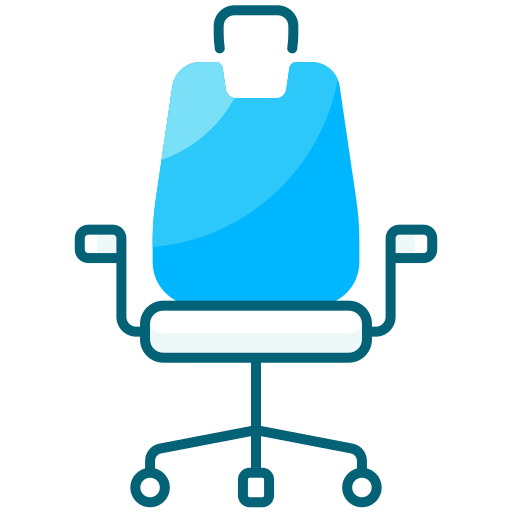krzesło biurowe Generic Fill & Lineal ikona