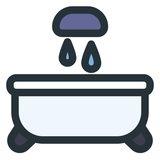 badewanne Generic Outline Color icon