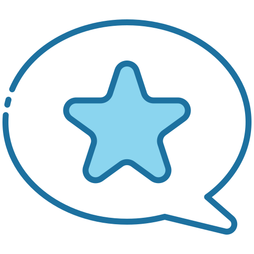 Chat Generic Blue icon