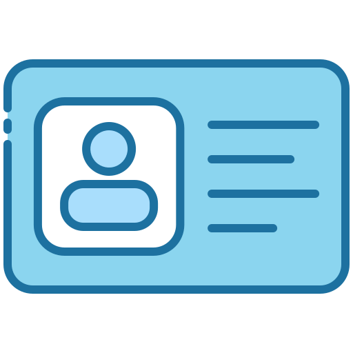 mitgliedskarte Generic Blue icon
