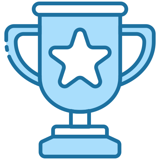 Trophy Generic Blue icon