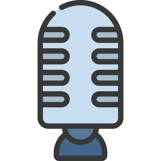 microphone Juicy Fish Soft-fill Icône