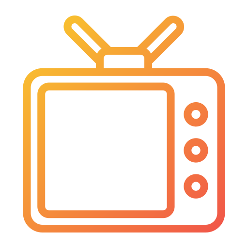 Телевизор Generic Gradient иконка