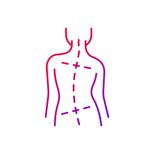 Spinal column Generic Gradient icon