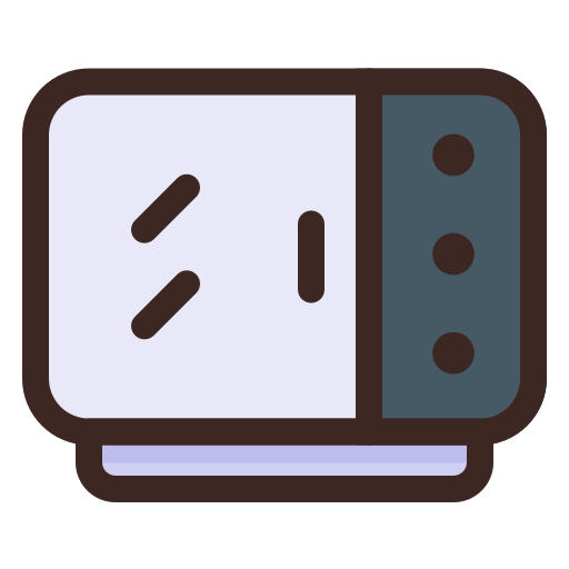 mikrowelle Generic Outline Color icon