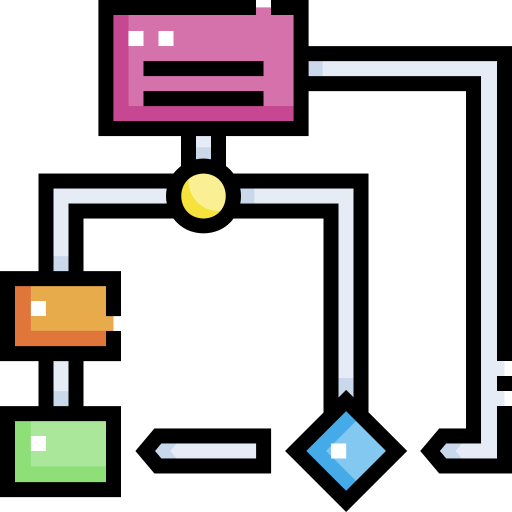 uml Detailed Straight Lineal color Icône