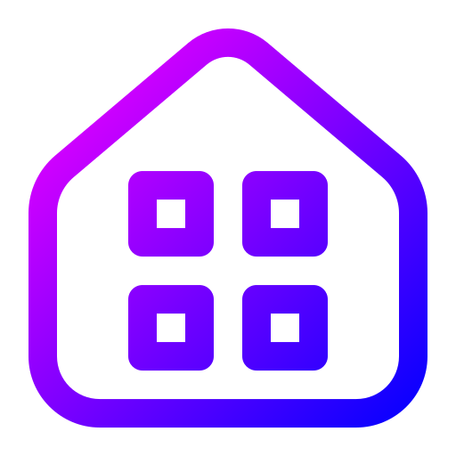 Home button Generic Gradient icon