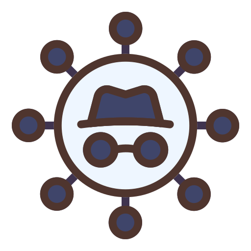 Cyber crime Generic Outline Color icon