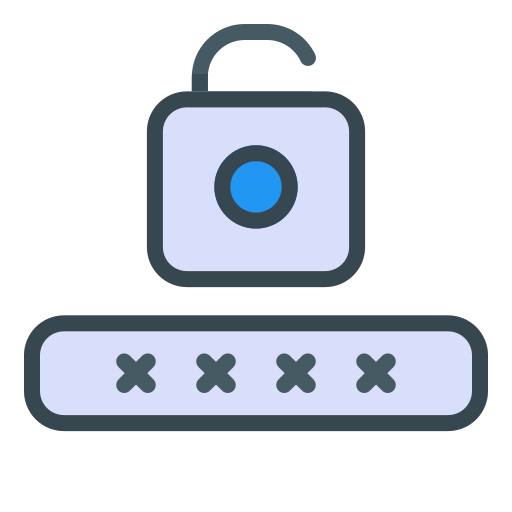 Unlocked Generic Outline Color icon