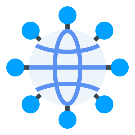 sécurité mondiale Generic Flat Icône