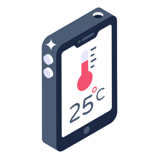 applicazione meteo Generic Isometric icona