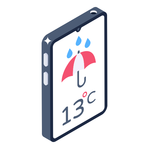 날씨 앱 Generic Isometric icon