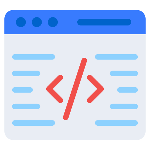 Web coding Generic Flat icon