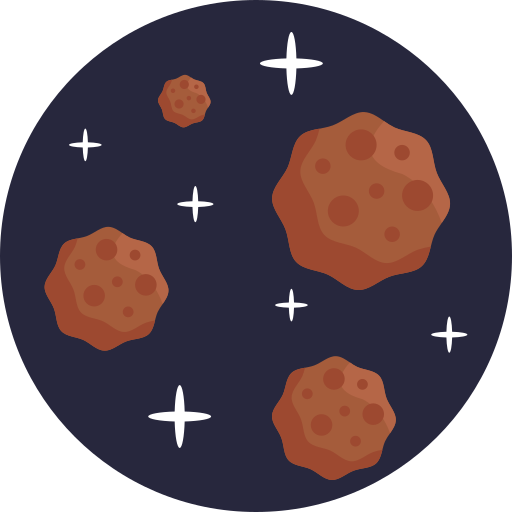 meteorite Generic Circular icona