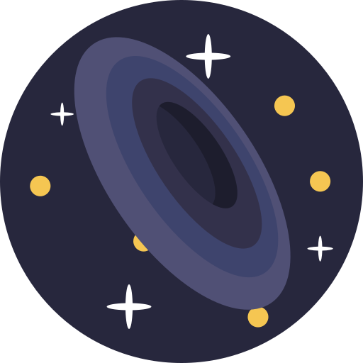 buco nero Generic Circular icona