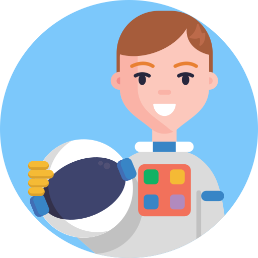 우주 비행사 Generic Circular icon