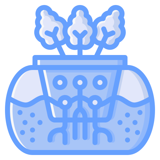 hydrocultuur Generic Blue icoon