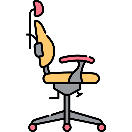 Office chair Generic Outline Color icon