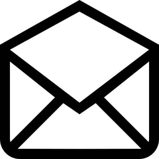 Opened email outlined envelope back interface symbol Catalin Fertu Lineal icon