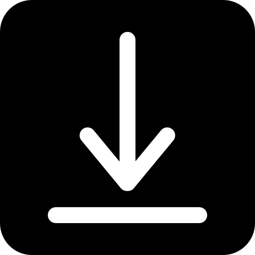 Скачать символ кнопки интерфейса черный квадрат Catalin Fertu Filled иконка