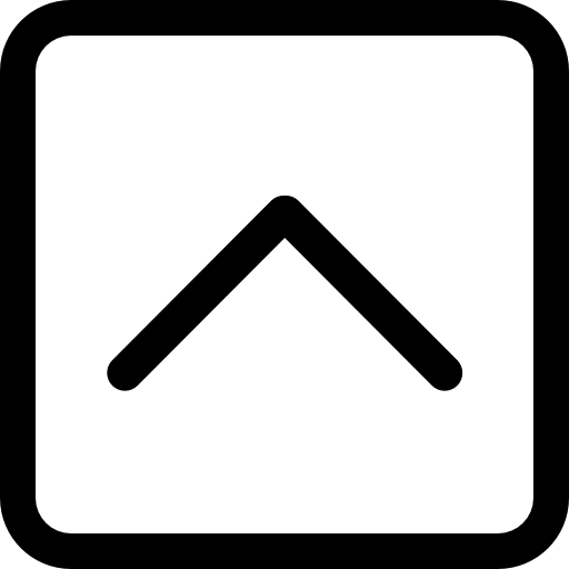 正方形のインターフェイスボタンの上矢印 Catalin Fertu Lineal icon