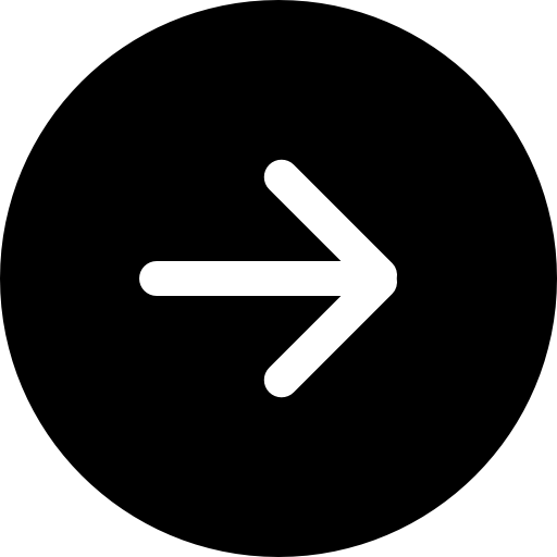 Right arrow in black circular button Catalin Fertu Filled icon