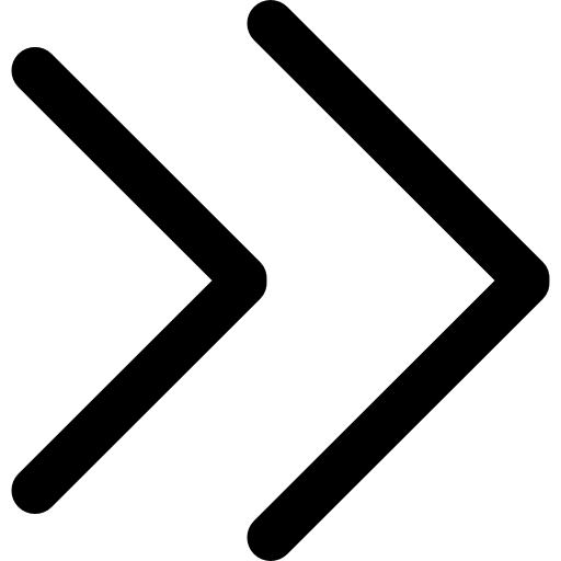 二重右矢印の角度 Catalin Fertu Lineal icon