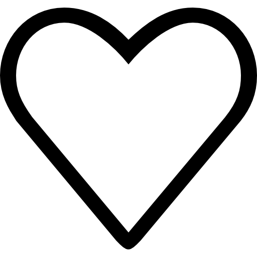 Like heart outline symbol Catalin Fertu Lineal icon