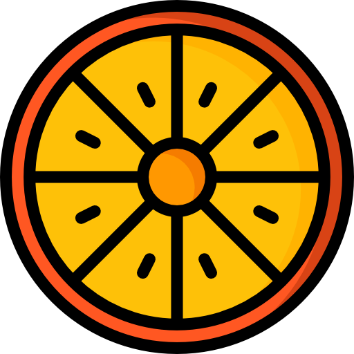 オレンジ Basic Mixture Lineal color icon
