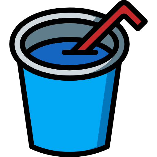 Soft drink Basic Mixture Lineal color icon