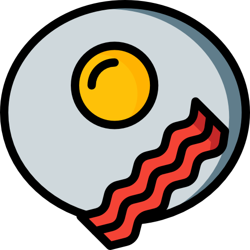 Breakfast Basic Mixture Lineal color icon