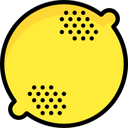 Lemon Basic Mixture Lineal color icon