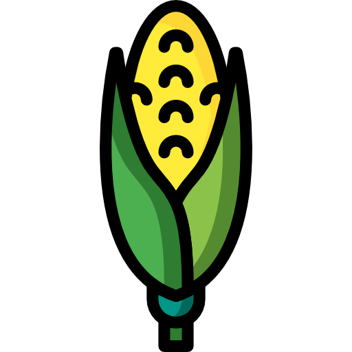옥수수 Basic Mixture Lineal color icon