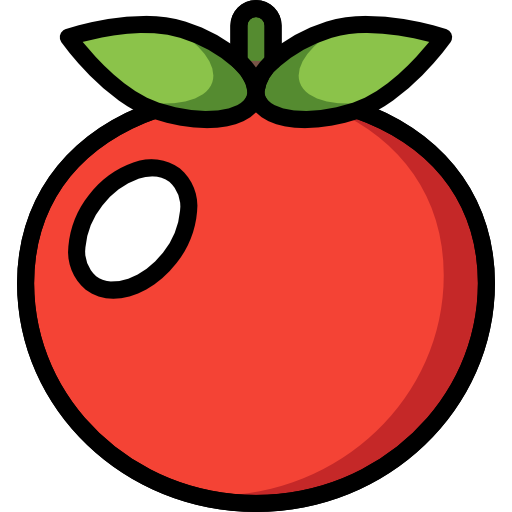 トマト Basic Mixture Lineal color icon