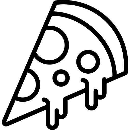 ピザ Basic Mixture Lineal icon