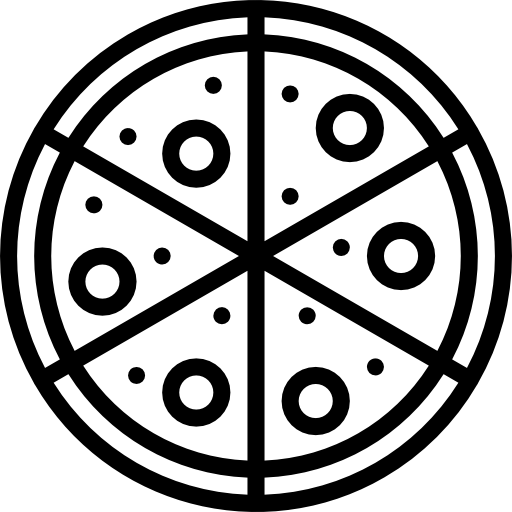 피자 Basic Mixture Lineal icon