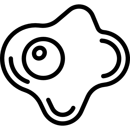 目玉焼き Basic Mixture Lineal icon
