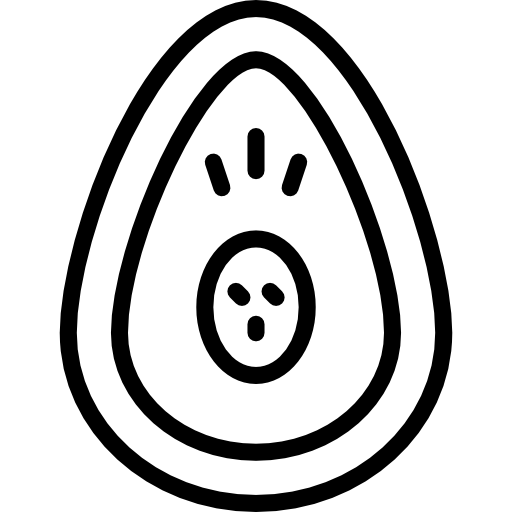 awokado Basic Mixture Lineal ikona
