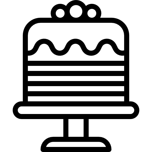 케이크 Basic Mixture Lineal icon