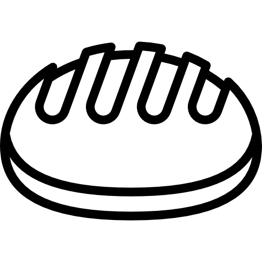 chleb Basic Mixture Lineal ikona