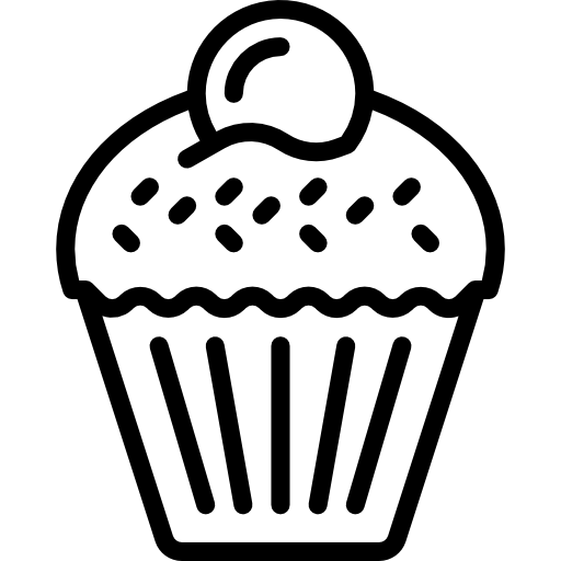 babeczka Basic Mixture Lineal ikona