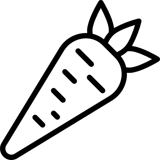 にんじん Basic Mixture Lineal icon