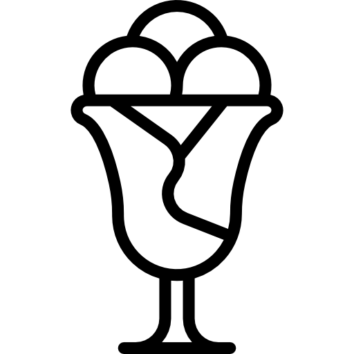 Мороженое Basic Mixture Lineal иконка