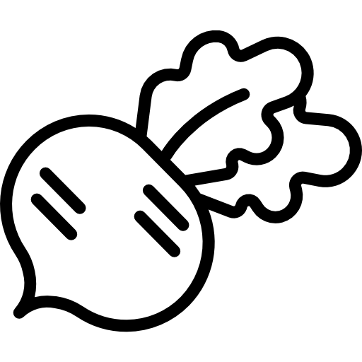 Radish Basic Mixture Lineal icon
