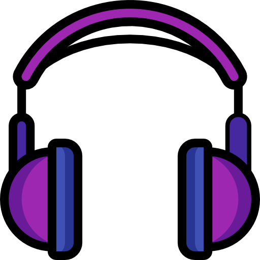 słuchawki Basic Mixture Lineal color ikona