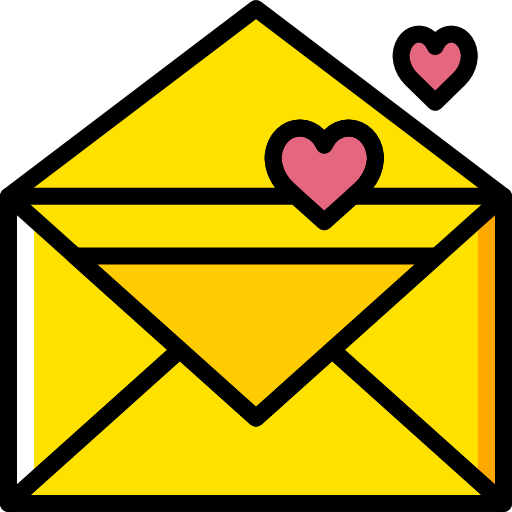 lettre d'amour Basic Miscellany Yellow Icône