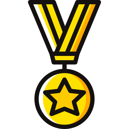 medal Basic Miscellany Yellow ikona
