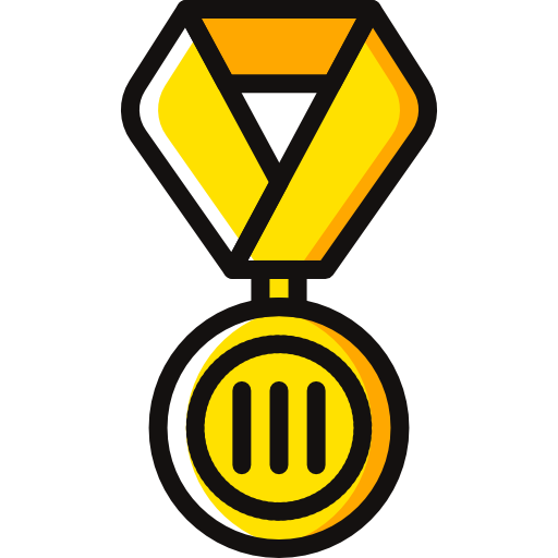 medaille Basic Miscellany Yellow icon